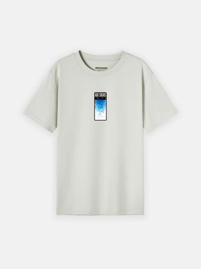 Áo thun Cotton Care & Share in Air Signs  - undefined