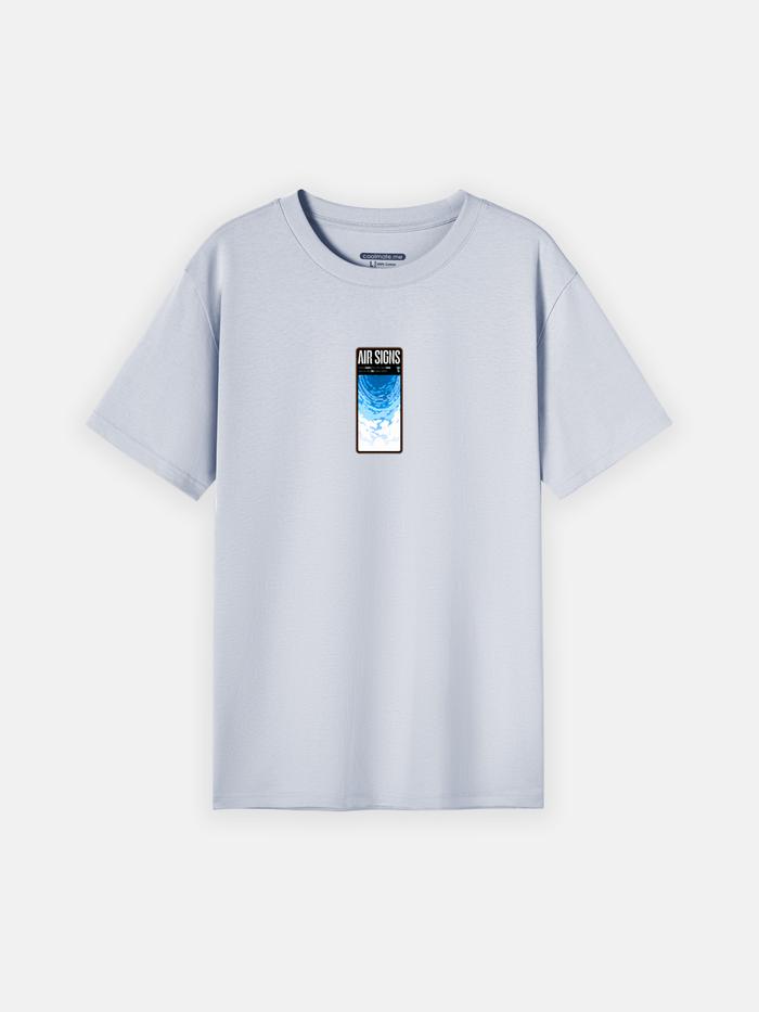 Áo thun Cotton Care & Share in Air Signs  - undefined