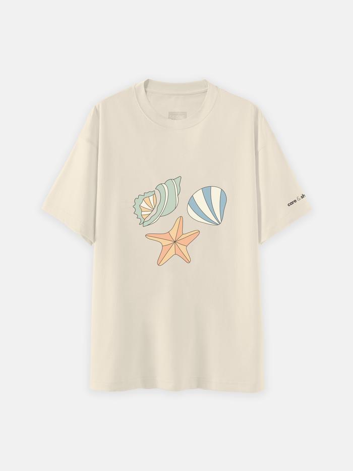 Áo thun Care & Share in Sò Biển - undefined