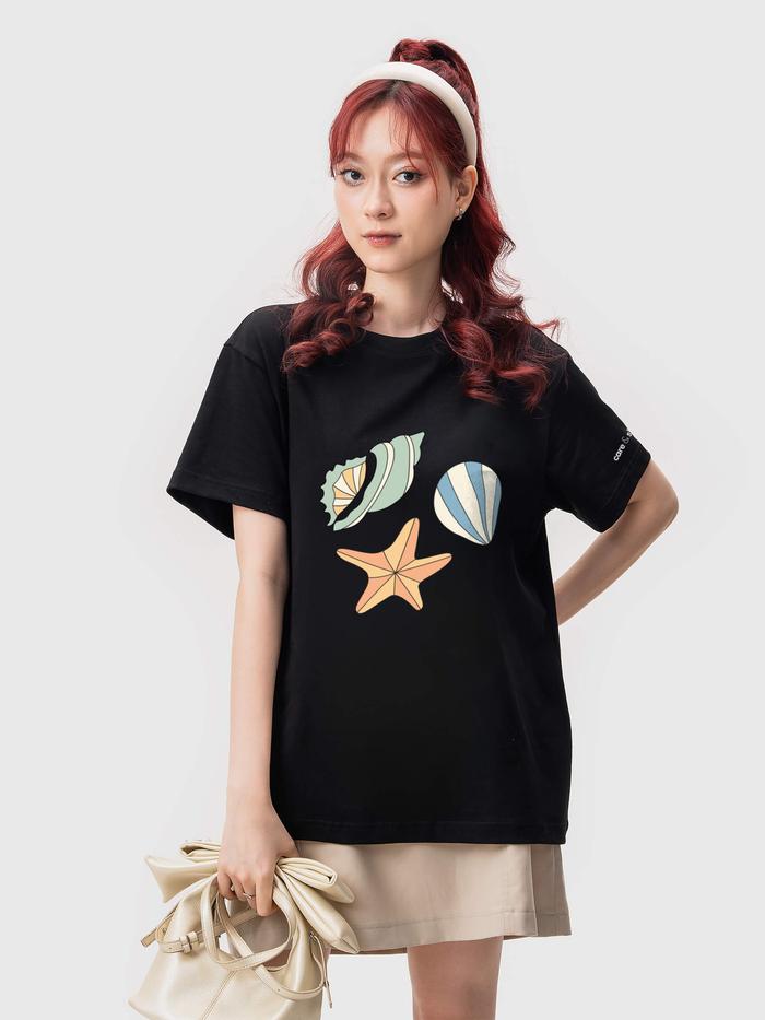 Áo thun Care & Share in Sò Biển - undefined