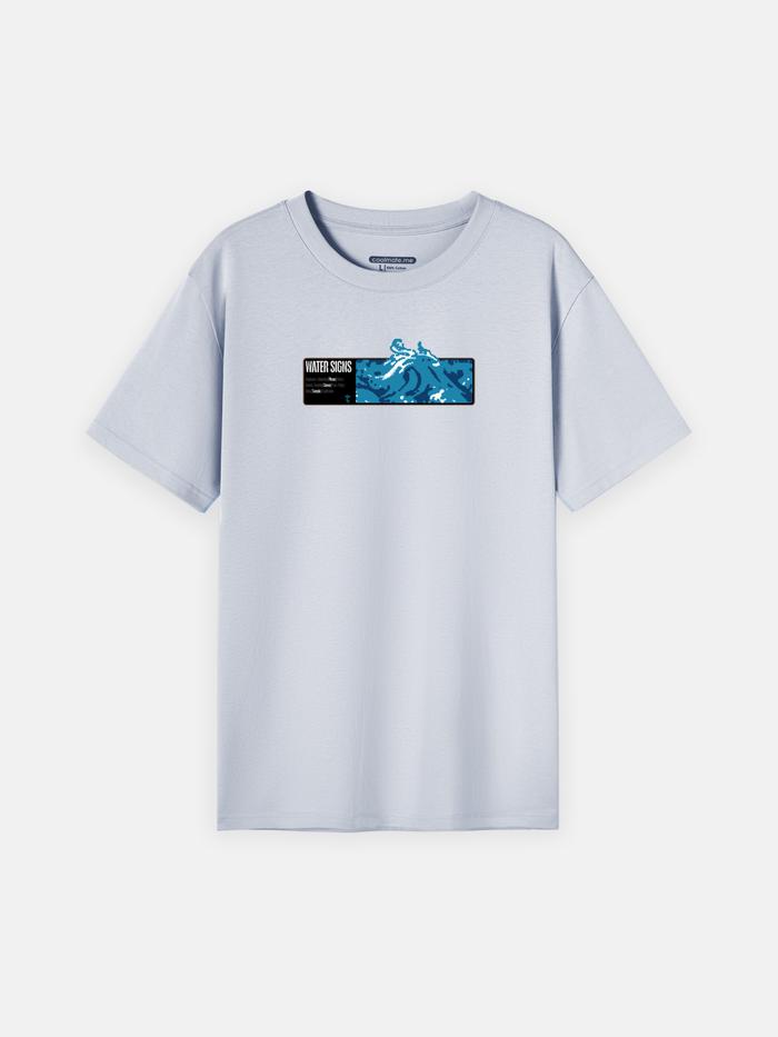 Áo thun Cotton Care & Share in Water Signs  - undefined