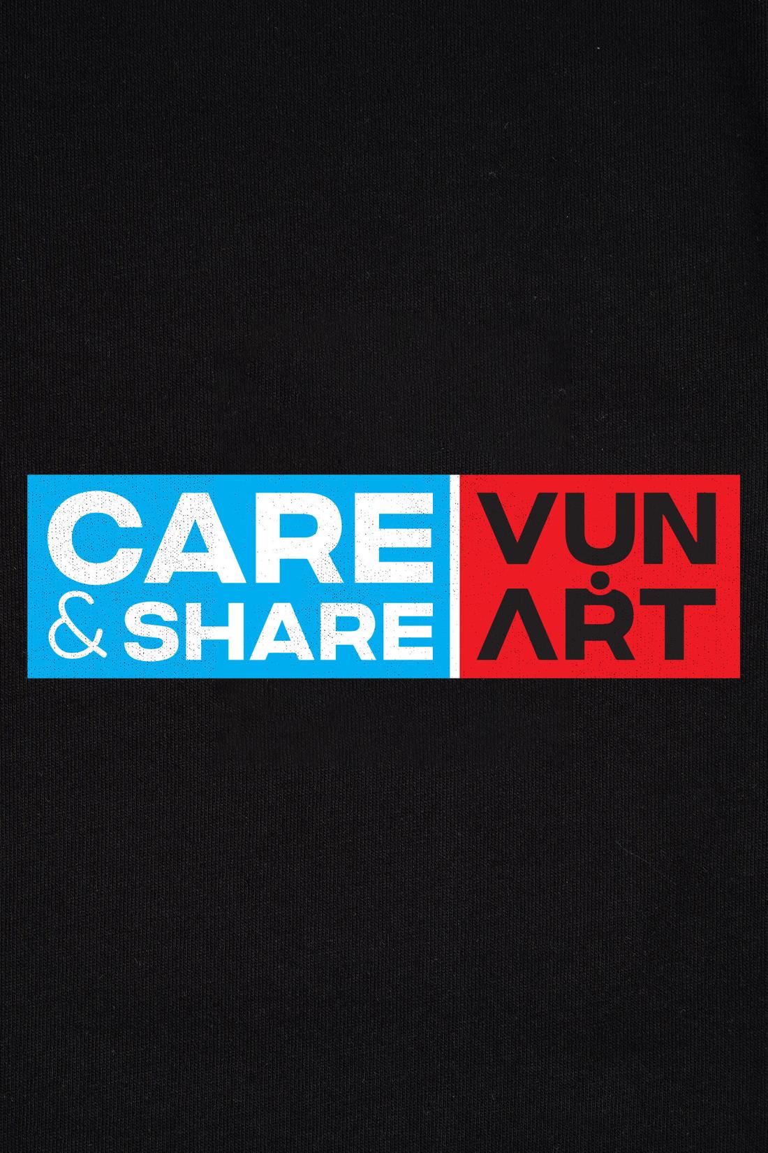 Áo thun Cotton Compact In Lụa VỤN ART Logo Giữa V1 - undefined