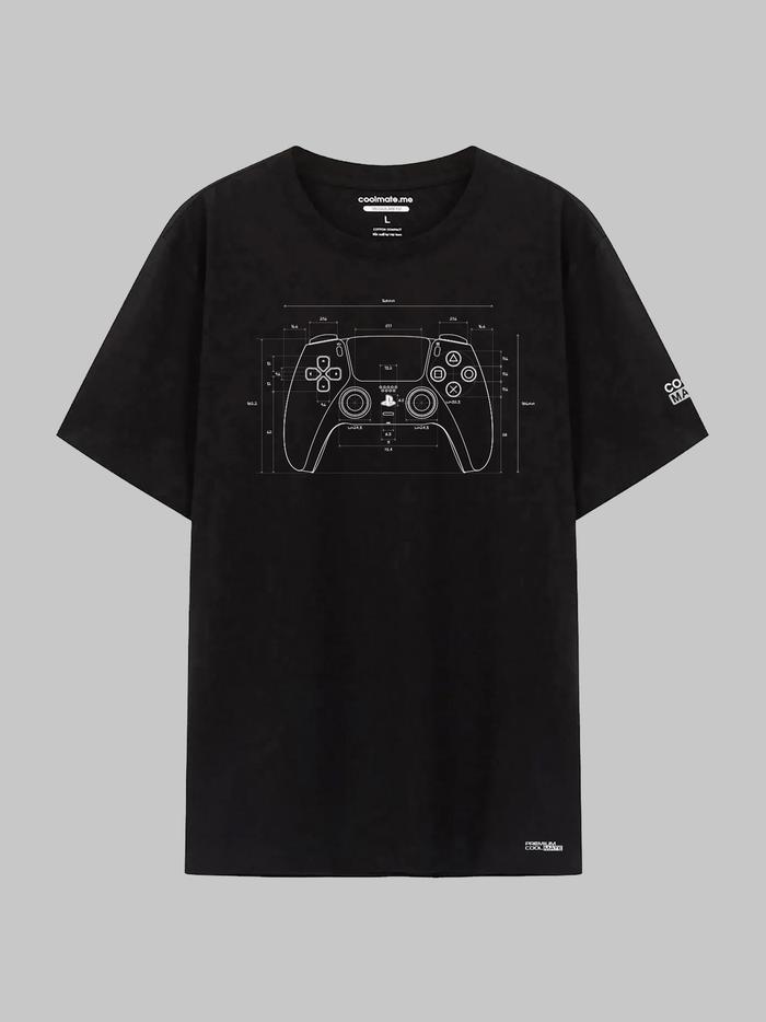 Áo thun Cotton Compact In Phê Game PS5 - undefined