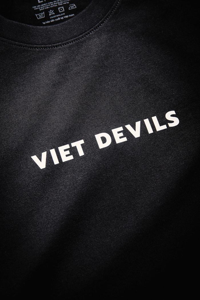 Áo Thun Nam Viet Devils - Chaos Black - undefined