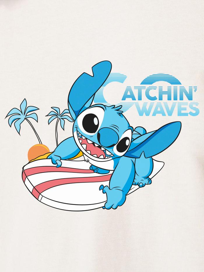 Áo thun Stitch Summer Surfing - undefined
