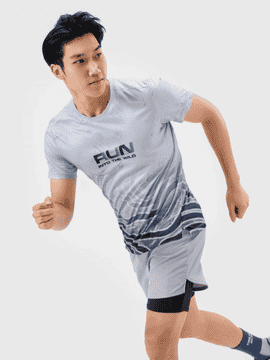 Combo 2 Áo Thun Nam Chạy Bộ Graphic Tropical - undefined