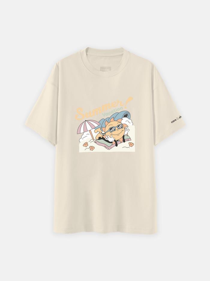 Áo thun Care & Share in Graphic Summer - undefined