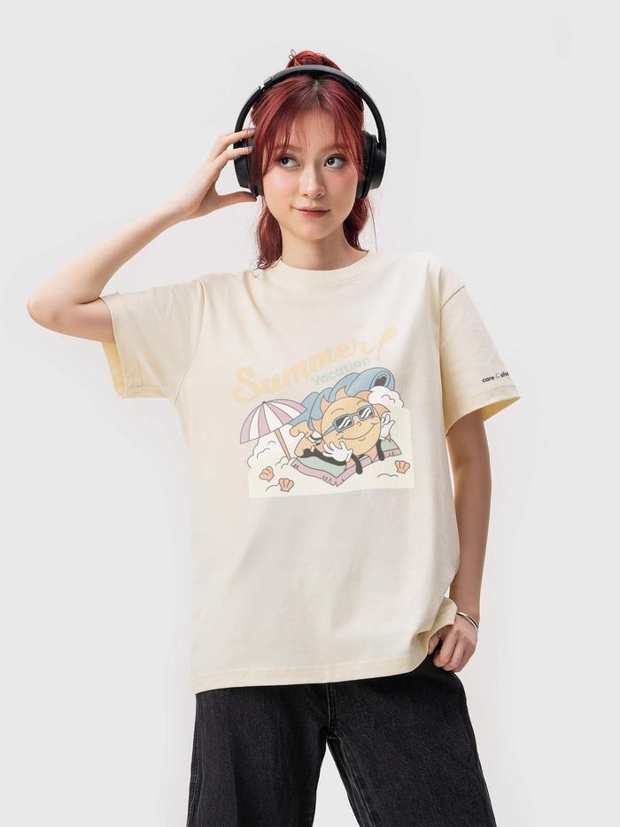 Áo thun Care & Share in Graphic Summer - undefined