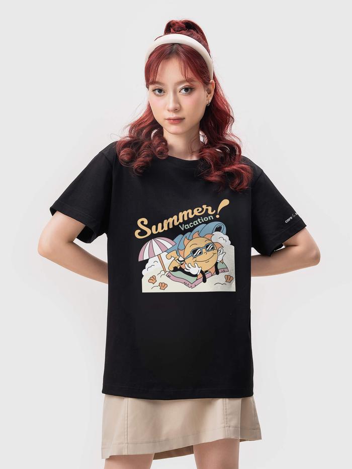 Áo thun Care & Share in Graphic Summer - undefined