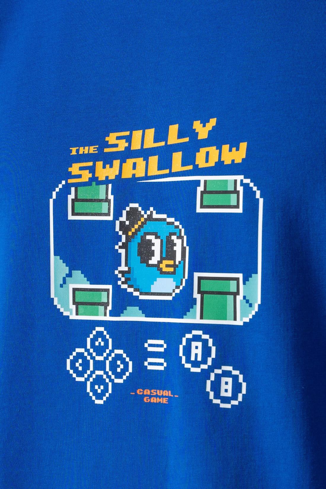 Áo Thun Nam Oversize Én The Silly Swallow - undefined
