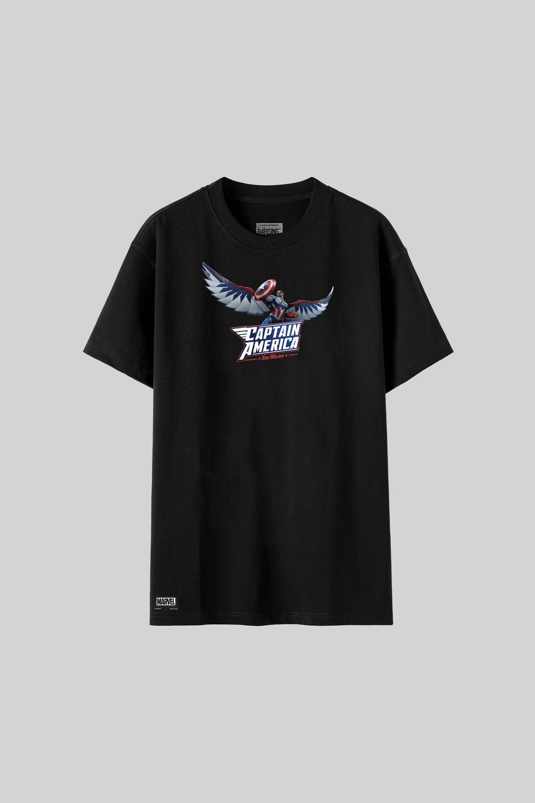 Áo thun Relaxed Fit 84RISING Marvel Captain America  - undefined