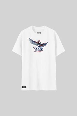 Áo thun Relaxed Fit 84RISING Marvel Captain America  - undefined