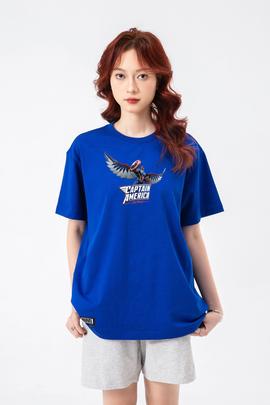 Áo thun Relaxed Fit 84RISING Marvel Captain America  - undefined