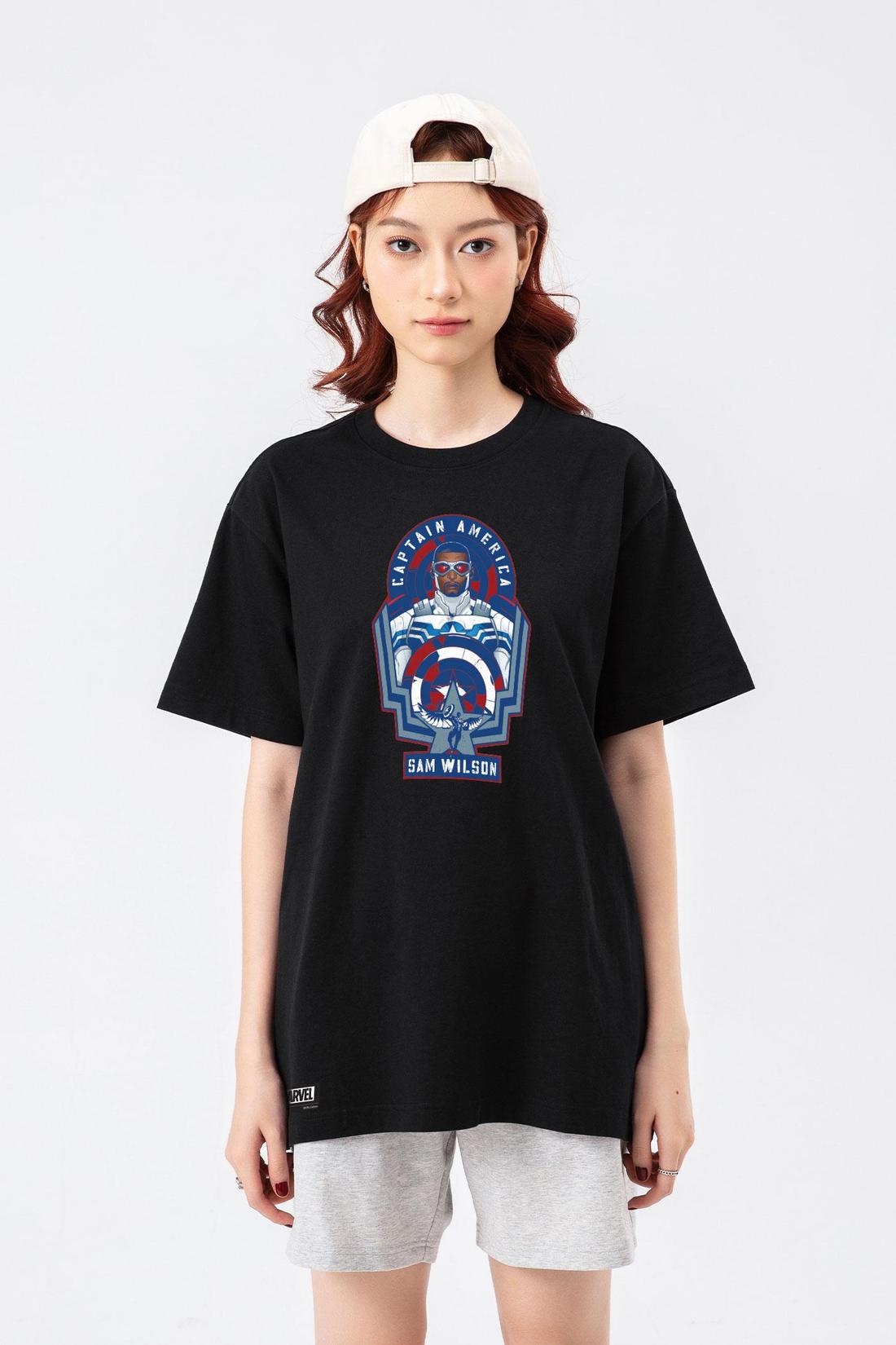 Áo thun Relaxed Fit 84RISING Marvel Captain America - The Soldier - undefined