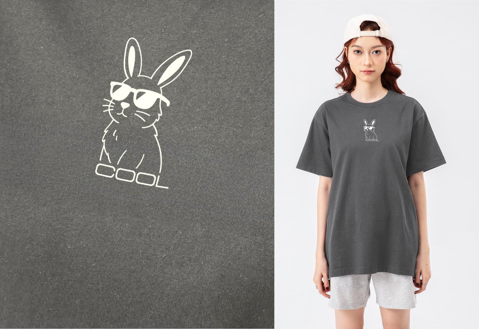 Áo thun Relaxed Fit 100% Cotton Coolrabbit