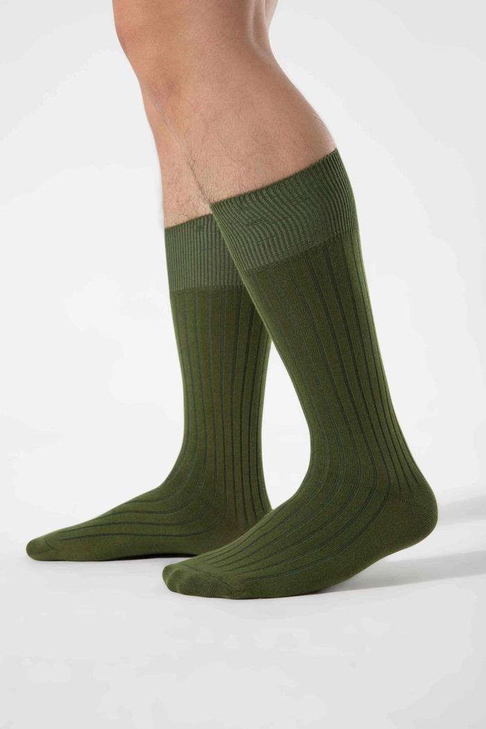 Combo 2 đôi Tất cổ dài Cotton Ribbed Coolmate - undefined