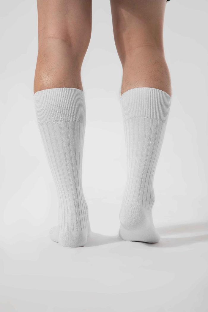 Combo 2 đôi Tất cổ dài Cotton Ribbed Coolmate - undefined
