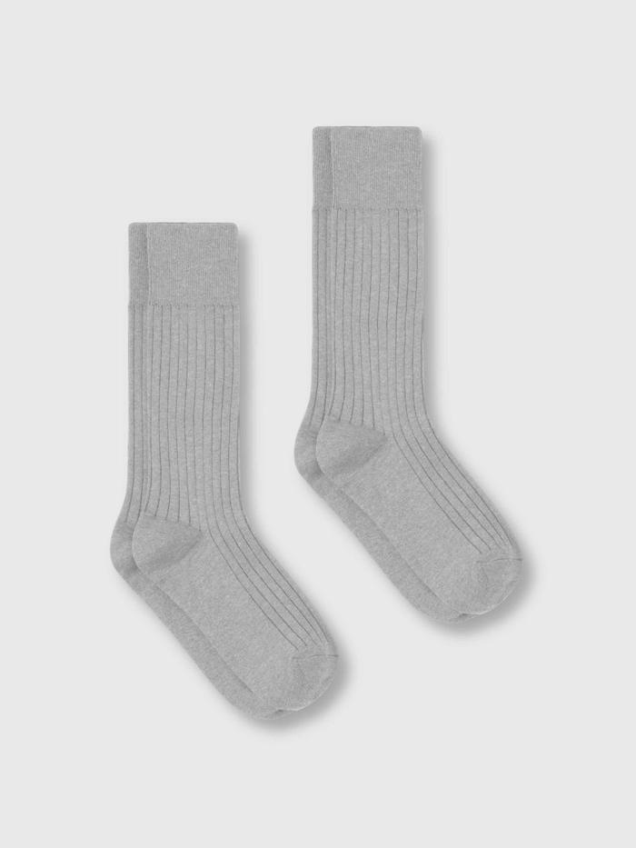 Combo 2 đôi Tất cổ dài Cotton Ribbed Coolmate - undefined