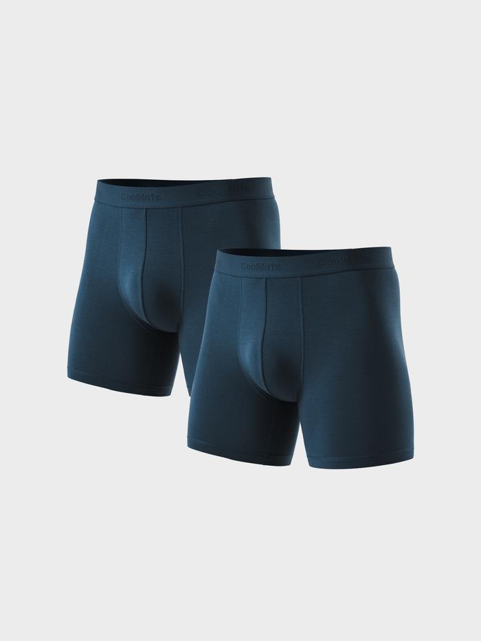 Combo 2 Quần Lót Nam Boxer Brief Lenzing Modal - undefined