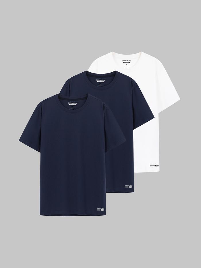 Combo 3 Áo Thun Nam Cotton Compact - undefined