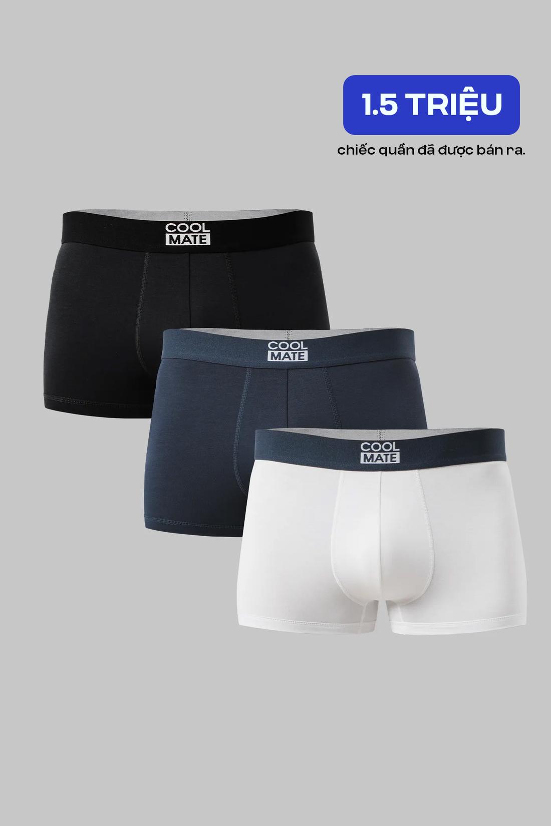 Combo 3 Quần Lót Nam Trunk Bamboo - undefined