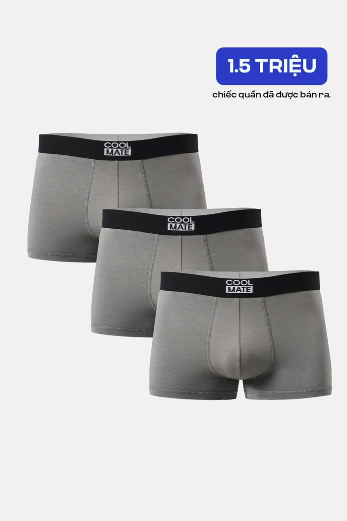 Combo 3 Quần Lót Nam Trunk Bamboo - undefined