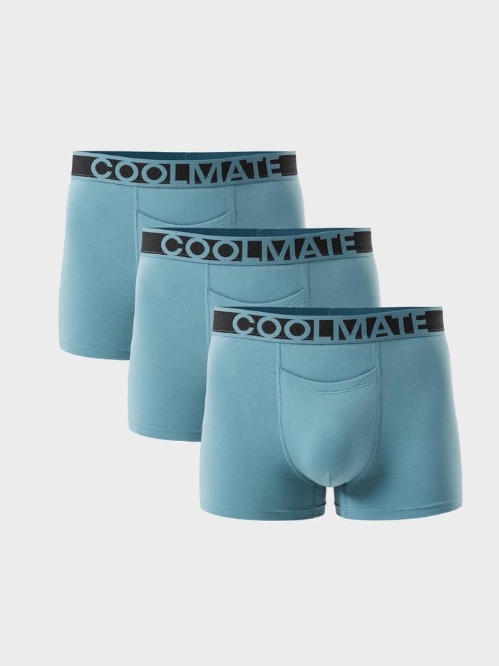 Combo 3 Quần Lót Nam Trunks khe moi Lenzing Modal - undefined