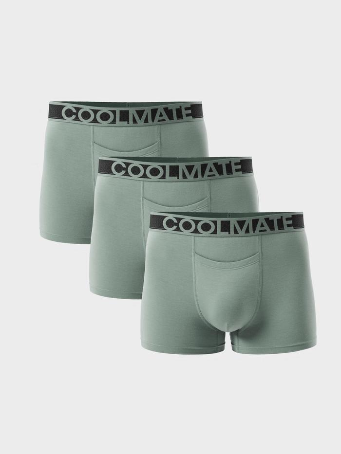 Combo 3 Quần Lót Nam Trunks khe moi Lenzing Modal - undefined