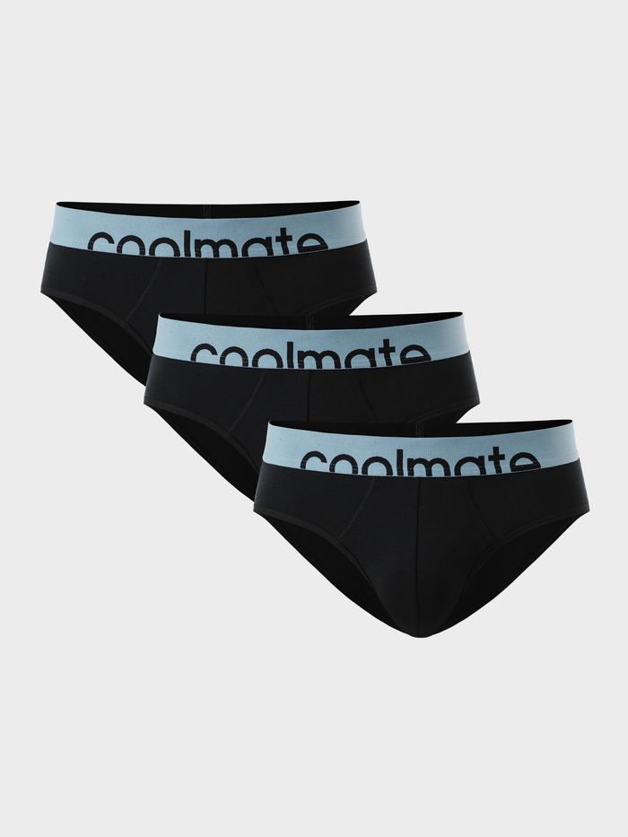 Combo 3 Quần Lót Nam tam giác Lenzing Modal cạp logo Coolmate - undefined