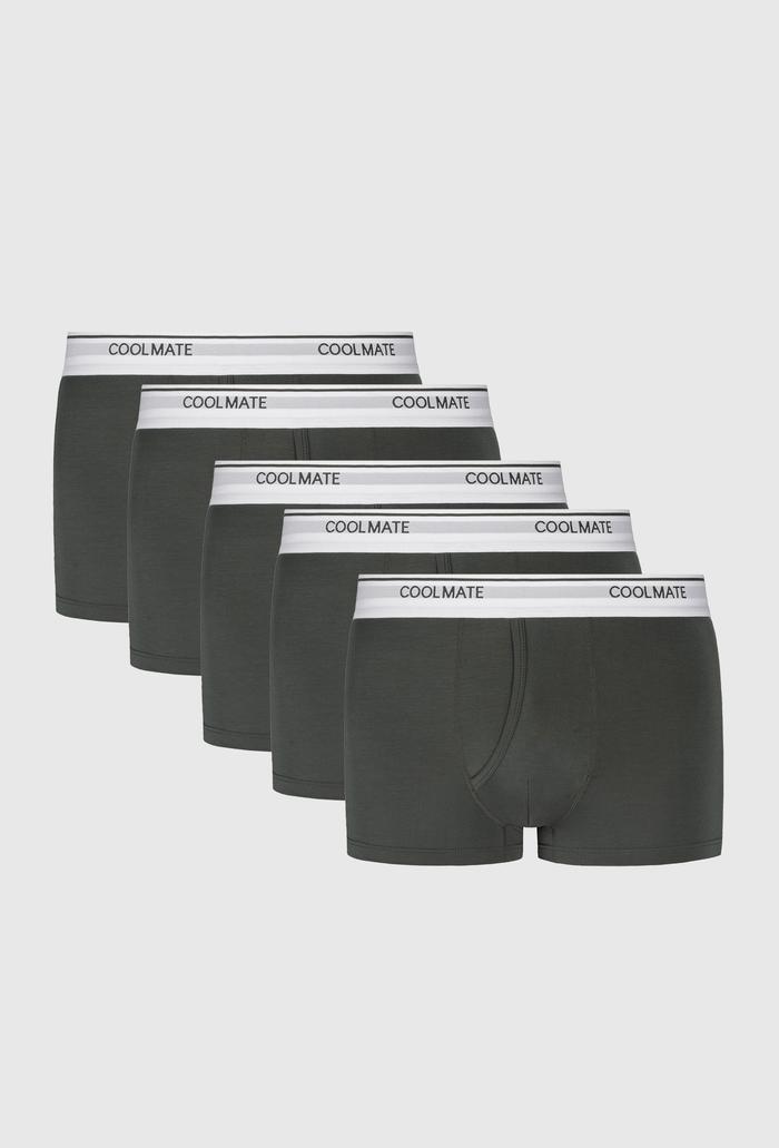 Combo 5 Quần Lót Nam Trunk Bamboo Khe Moi - undefined