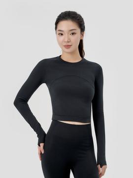 Croptop dài tay thể thao Vital Seamless - undefined