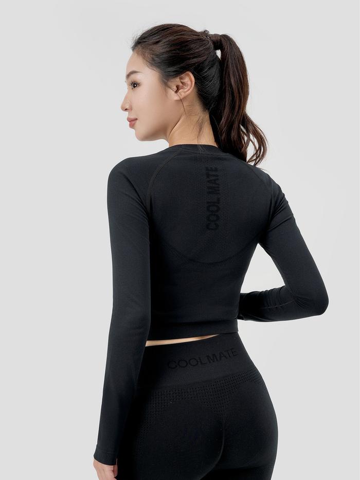Croptop dài tay thể thao Vital Seamless - undefined