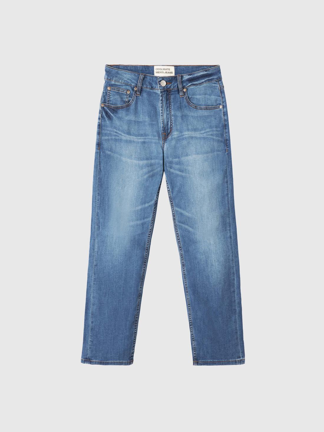 Quần Jeans Nam dáng Slim Fit V2 - undefined
