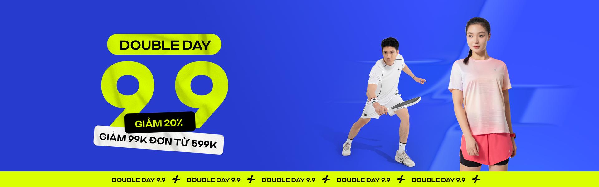 Hero banner Double Day - desktop view
