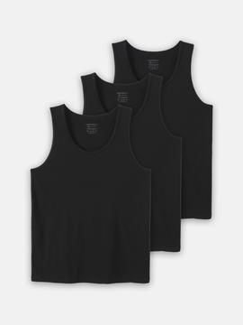 Combo 3 Áo ba lỗ 100% Cotton - undefined