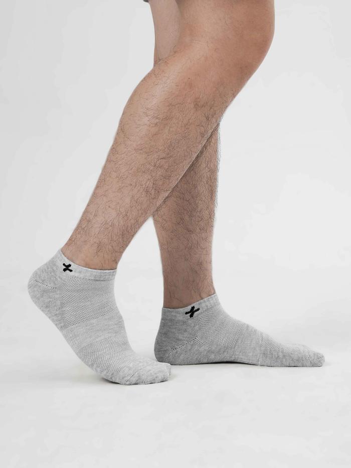 Pack 3 Tất Active cổ ngắn - undefined