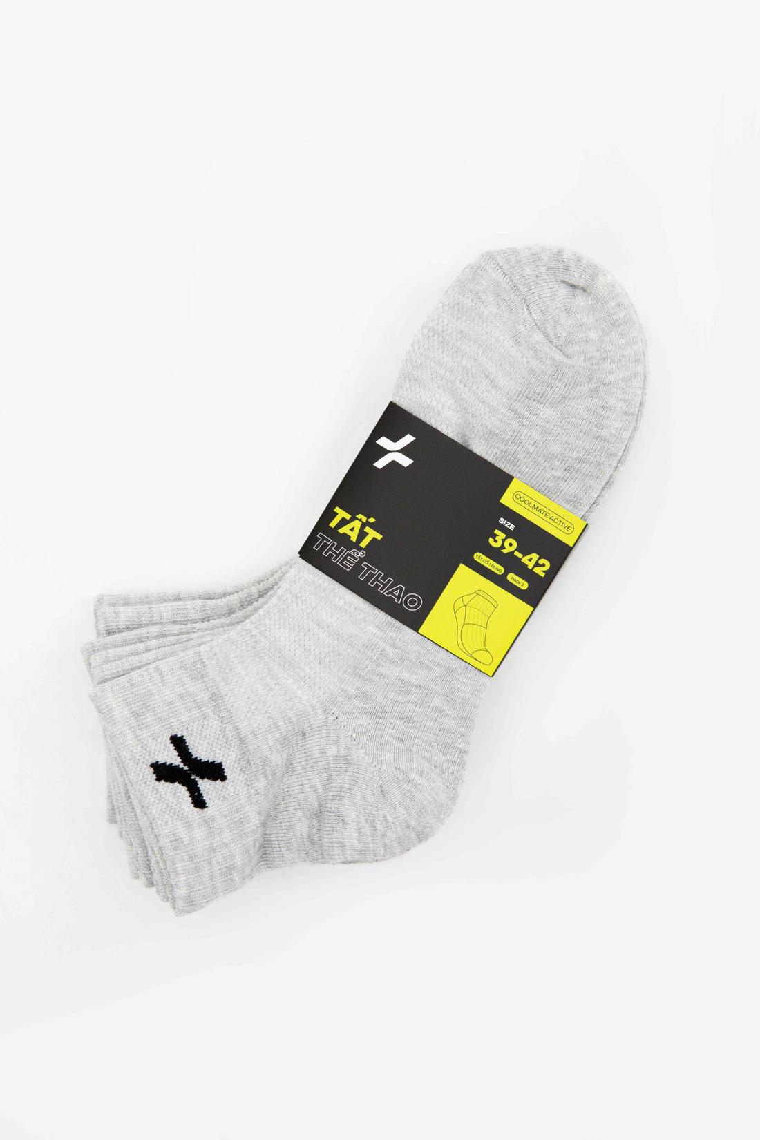 Pack 3 Tất Active cổ trung - undefined