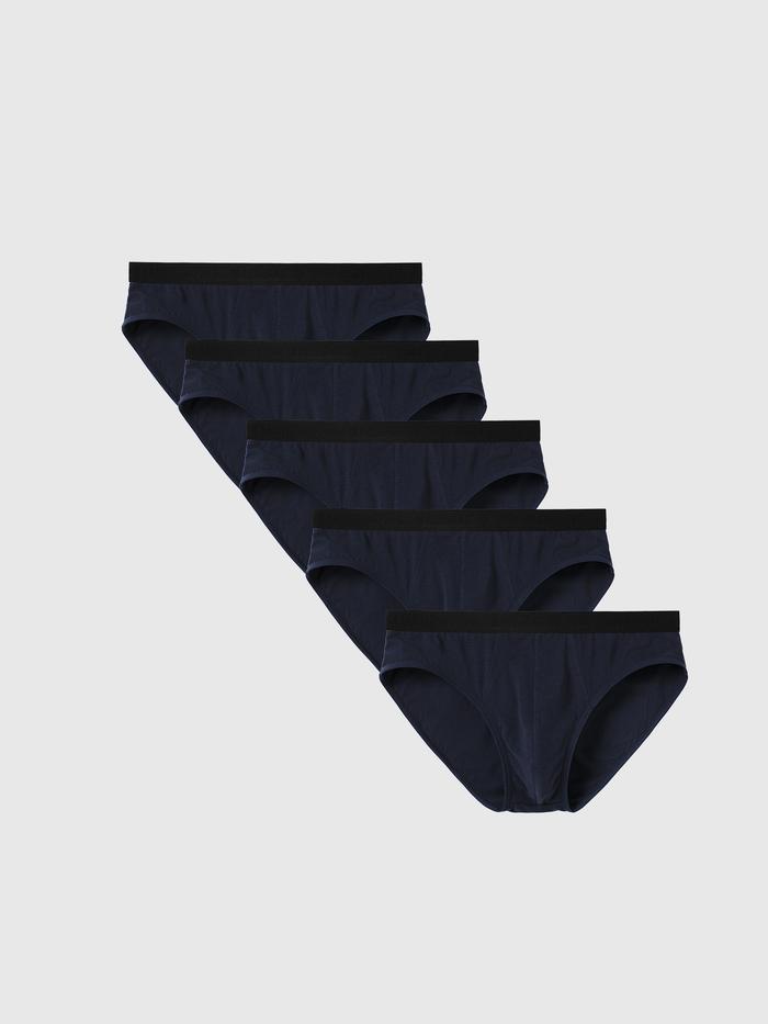 Pack 5 Brief Cotton Coolmate Basics cạp logo - undefined