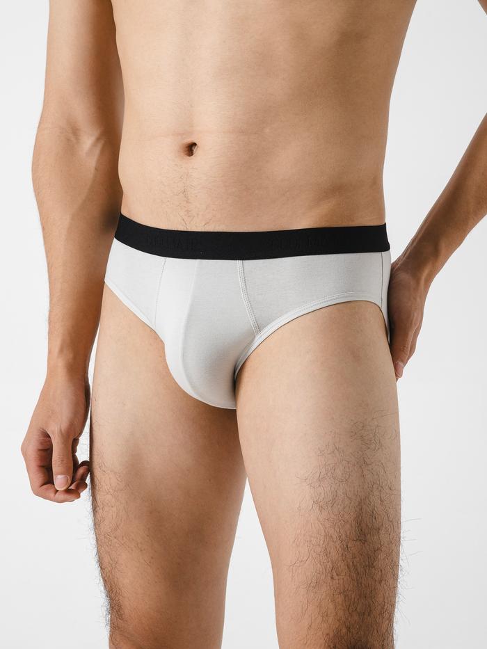 Pack 5 Brief Cotton Coolmate Basics cạp logo - undefined