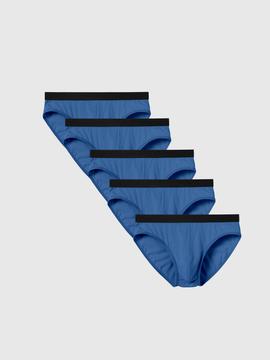 Pack 5 Brief Cotton Coolmate Basics cạp logo - undefined