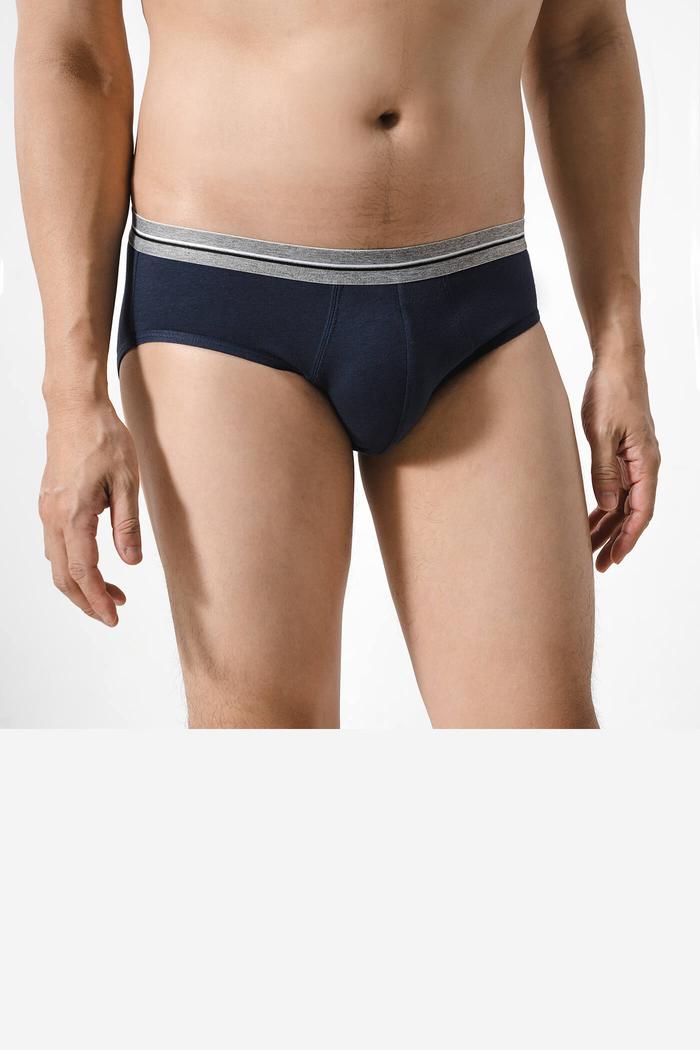 Pack 5 Quần Lót Nam Brief Cotton Basics - undefined