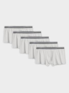 Pack 5 Quần Lót Nam Trunk Cotton Basics - undefined
