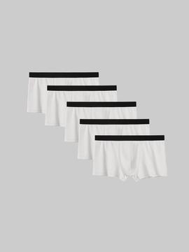 Pack 5 Trunk Cotton Coolmate Basics cạp logo - undefined