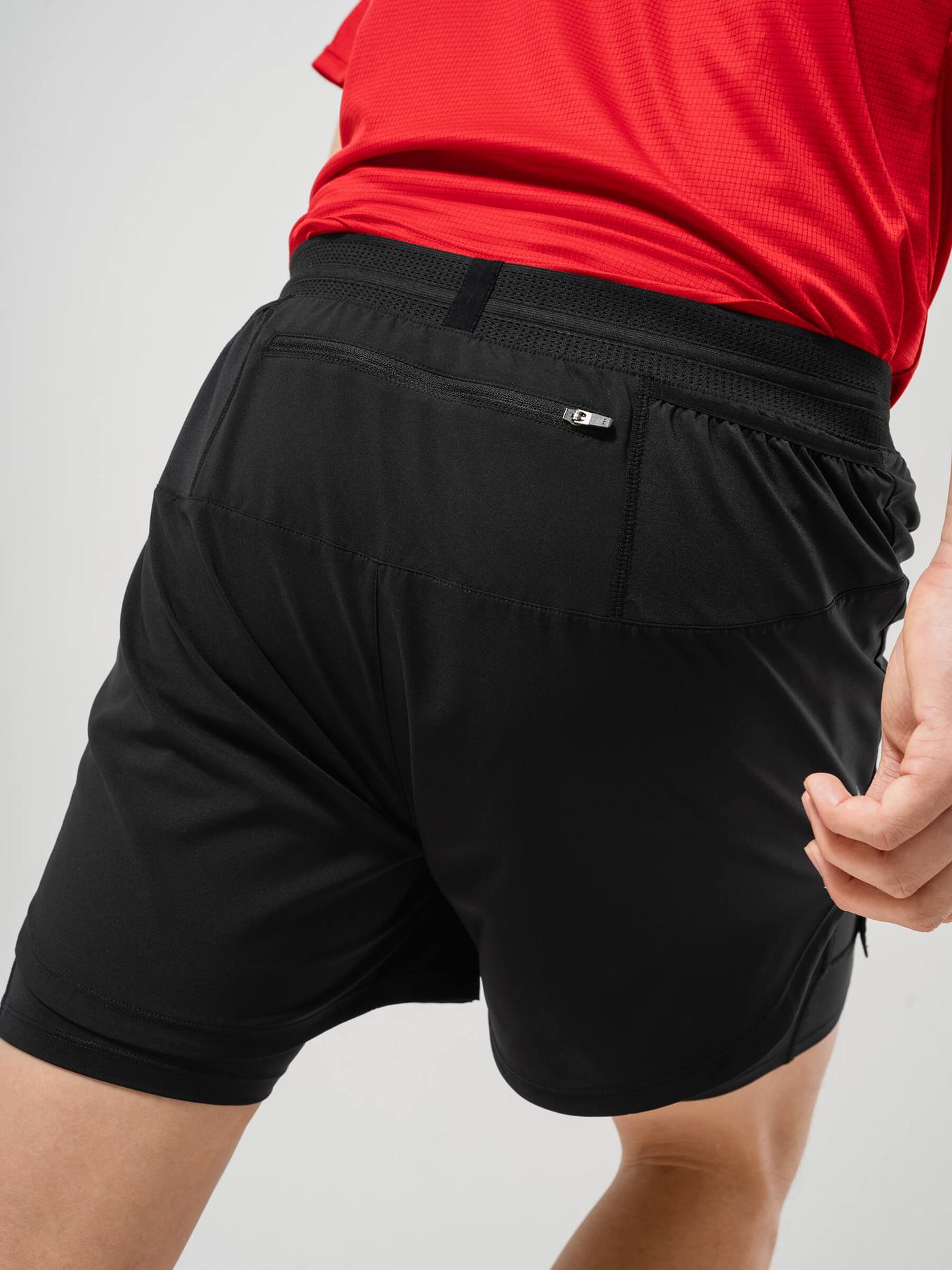 Quần Shorts Chạy Bộ 2 lớp Fast & Free III - undefined