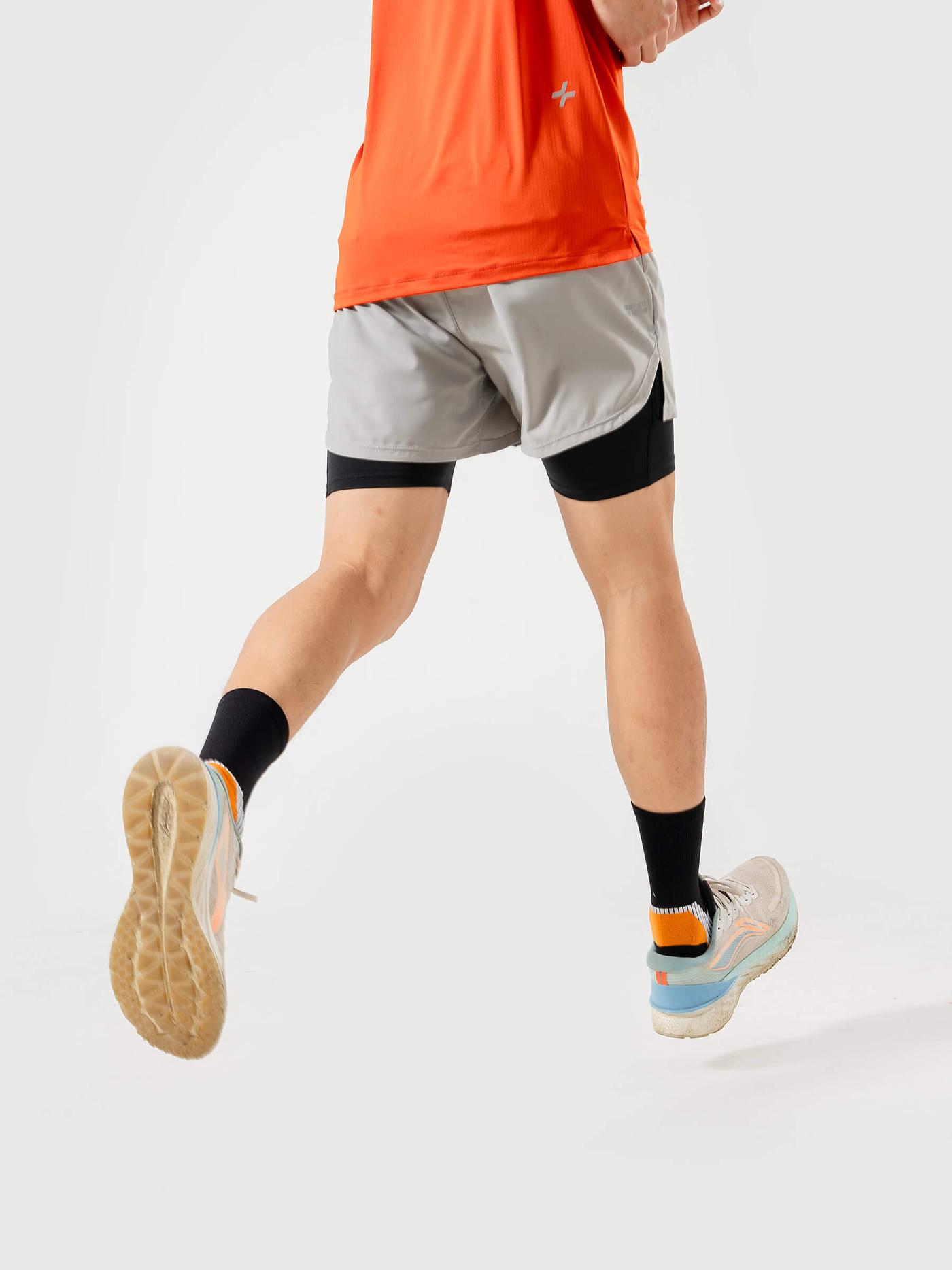 Quần Shorts Chạy Bộ 2 lớp Fast & Free III - undefined
