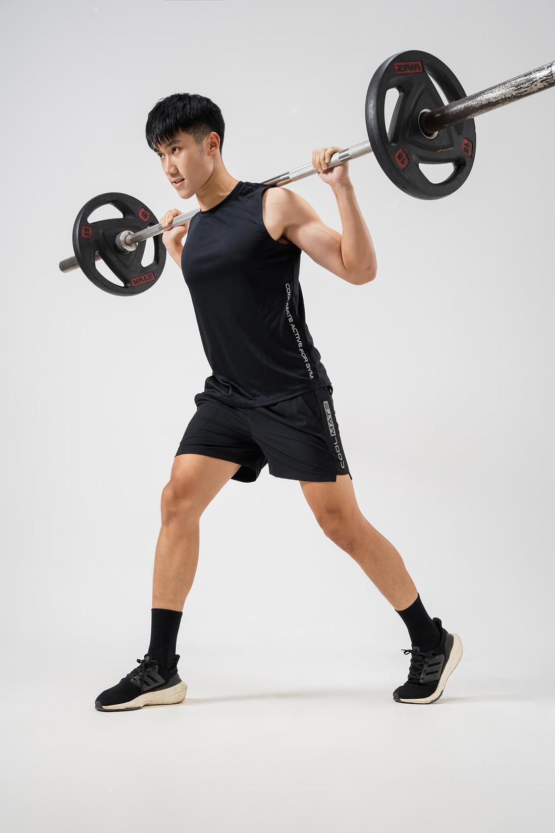 Quần Shorts Nam Gym 5" Essentials - undefined