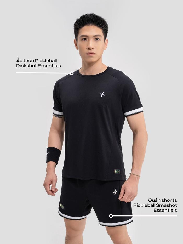 Set Quần + Áo thun Pickleball Dinkshot Essentials - undefined