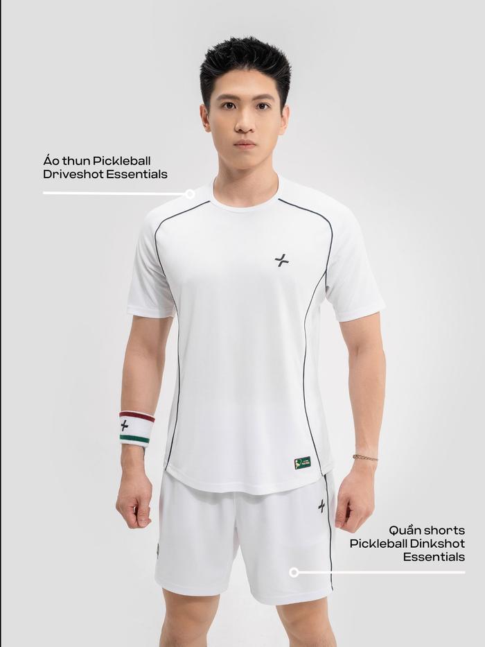 Set Quần + Áo thun Pickleball Driveshot Essentials - undefined