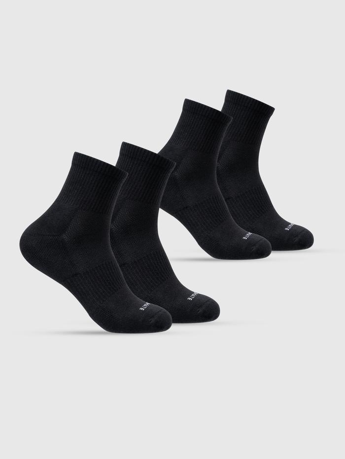 Combo 2 Tất Thể Thao Cổ Trung Cushion - undefined