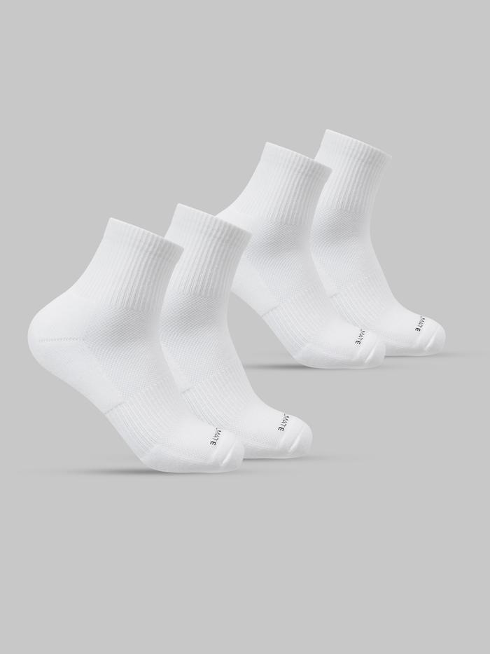 Combo 2 Tất Thể Thao Cổ Trung Cushion - undefined